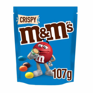 M&Ms Pouch Crispy 107g