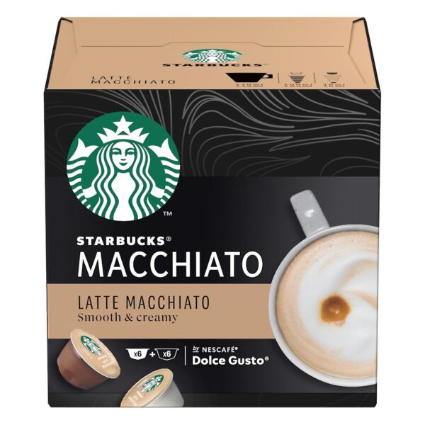 Starbucks Dolce Gusto Latte Macchiato Pods (12 CAPS) (Per Box