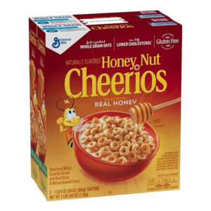 Kellogg's Honey Nut Cheerios Gluten Free Cereal, 2 Boxes