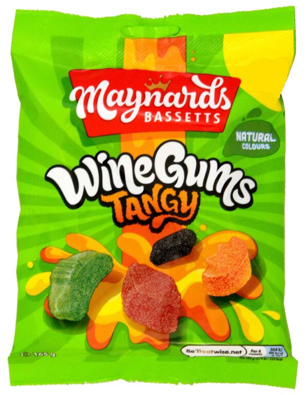 Maynards Bassetts Tangy Wine Gums