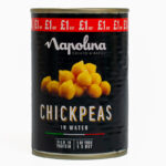 Chickpeas, Water, Antioxidant: Sodium Metabisulphite